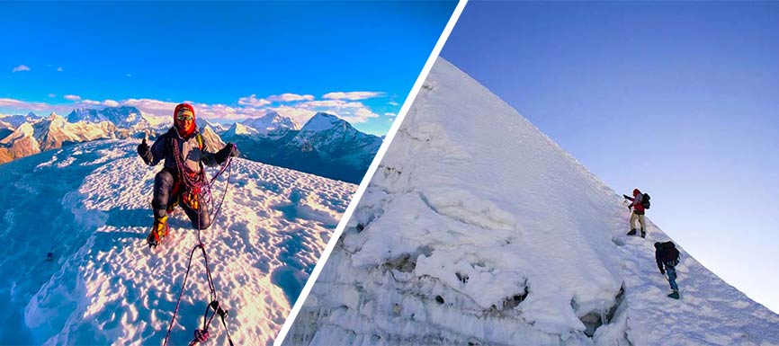 Mera Peak Climbing Difficulty